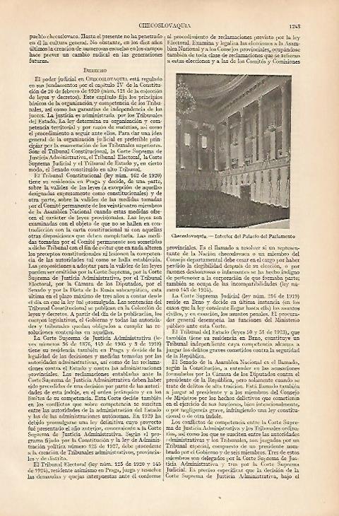 LAMINA ESPASA 25083: Palacio del Parlamento de Checoslovaquia