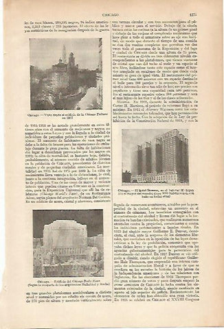 LAMINA ESPASA 25090: Chicago Tribune en 1927
