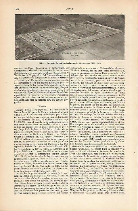 LAMINA ESPASA 25102: Proyecto de carcel de Santiago de Chile en 1929