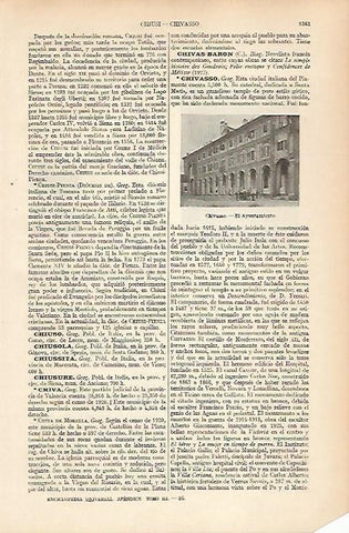 LAMINA ESPASA 25119: Ayuntamiento de Chiavasso