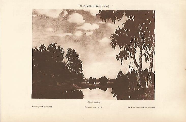 LAMINA ESPASA 25121: Dia de verano por G. Damerius