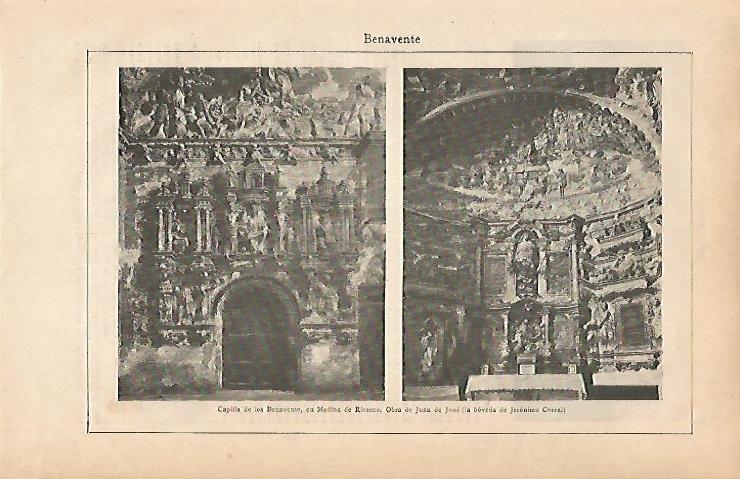 LAMINA ESPASA 25131: Capilla de los Benavente