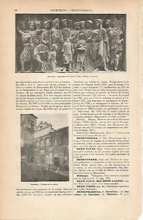 LAMINA ESPASA 25139: Catedral de Benevento