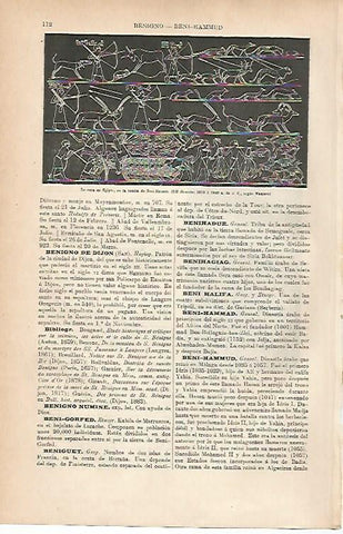 LAMINA ESPASA 25141: La caza en Egipto tumba de Beni Hassan