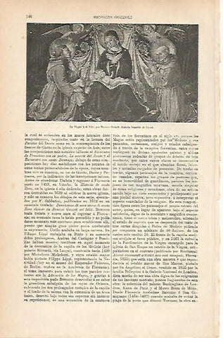 LAMINA ESPASA 25144: La Virgen y el Niño por Gazzoli