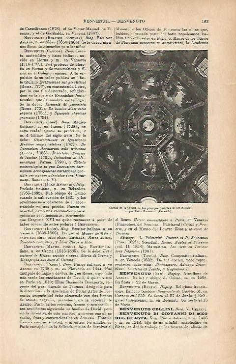 LAMINA ESPASA 25150: Cupula de la Capilla de los Principes en Florencia