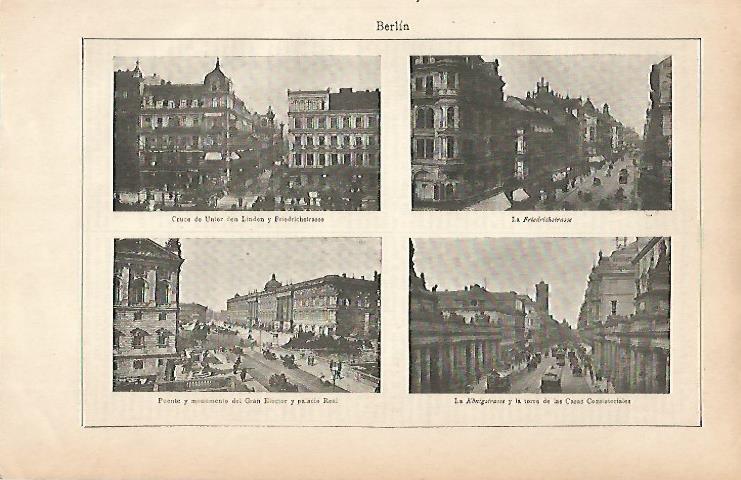 LAMINA ESPASA 25171: Vistas de Berlin