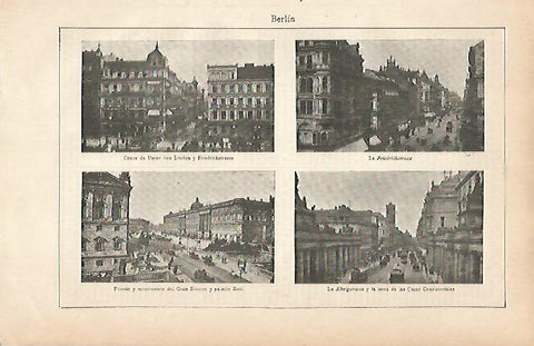 LAMINA ESPASA 25171: Vistas de Berlin