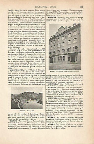 LAMINA ESPASA 25190: Hotel de la Union en Munich