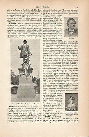 LAMINA ESPASA 25198: Monumento a Pablo Bert