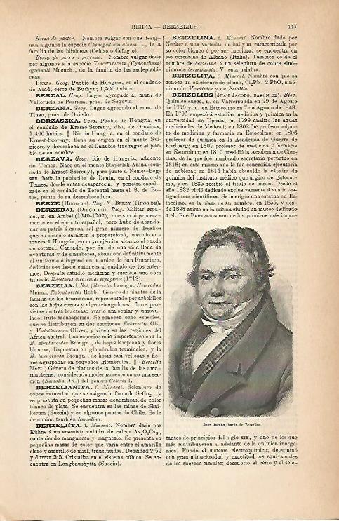 LAMINA ESPASA 25202: Juan Jacobo baron de Berzelius