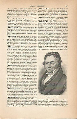 LAMINA ESPASA 25202: Juan Jacobo baron de Berzelius