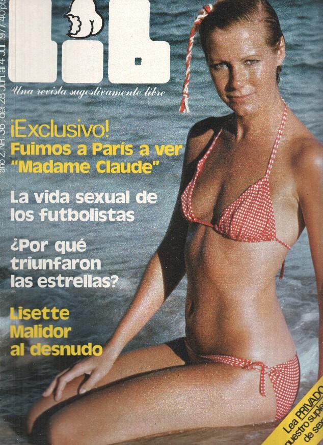 Revista: LIB, Numero 036: EVA LYBERTEN y el placer de desnudarse (Zeta 1977)