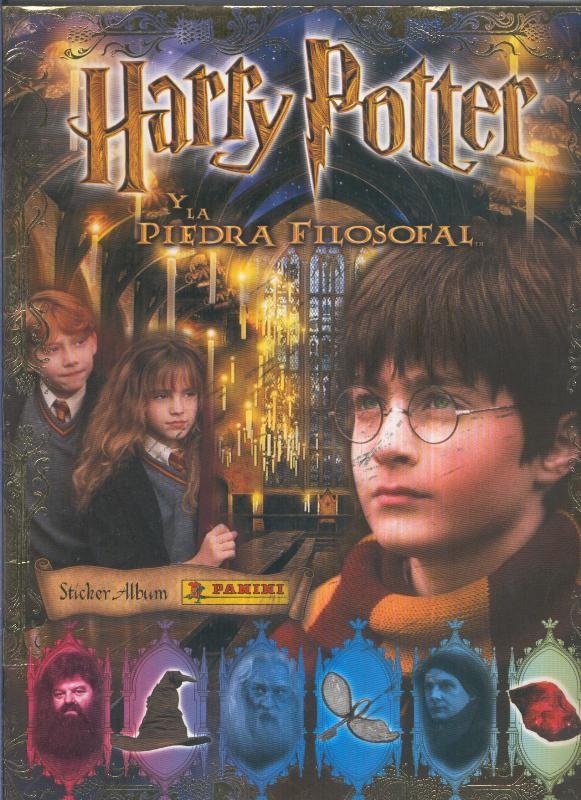 Album de cromos: Harry Potter y la piedra filosofal (alguna pagina aviejada y con marca leve de garabateado)