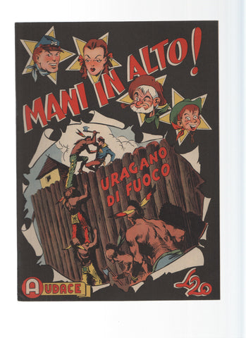 AUDACE, Serie MANI IN ALTO, Numero 09: Uragano di Fuoco (Audace 1975)