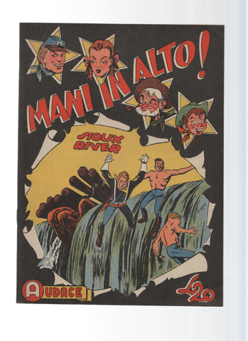 AUDACE, Serie MANI IN ALTO, Numero 46: Sioux River (Audace 1975)