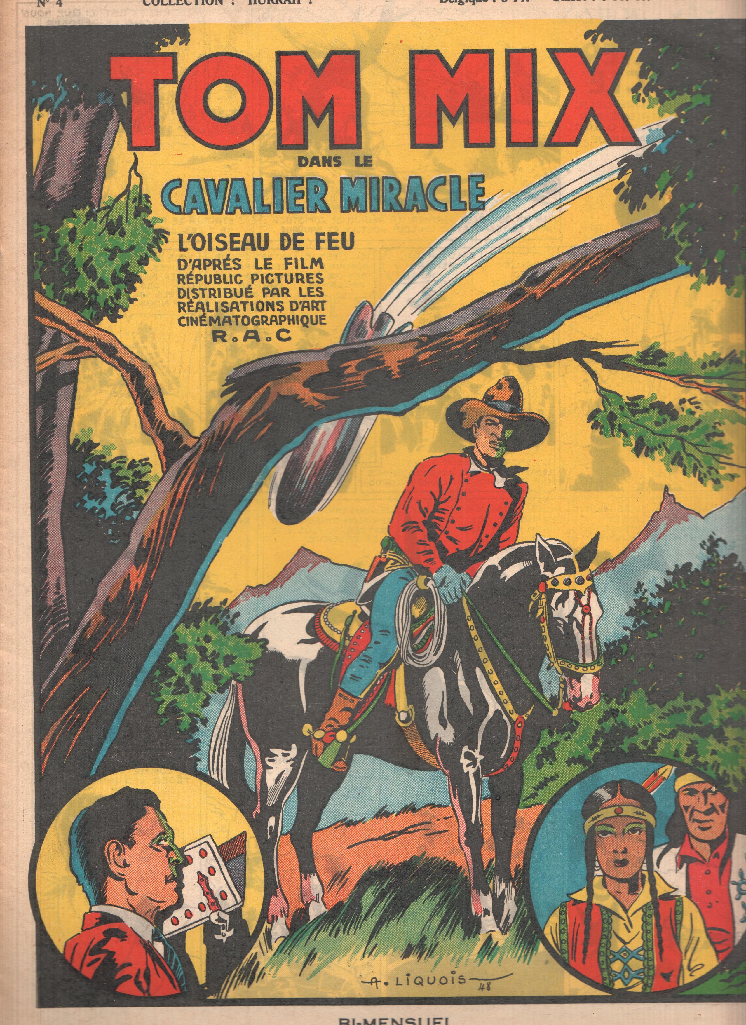 Collection HURRAH!, Numero 04: TOM MIX dans le Cavalier Miracle- L'Oiseau de Feu (1949)