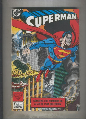 Superman volumen 2 retapado numero 036 al 040