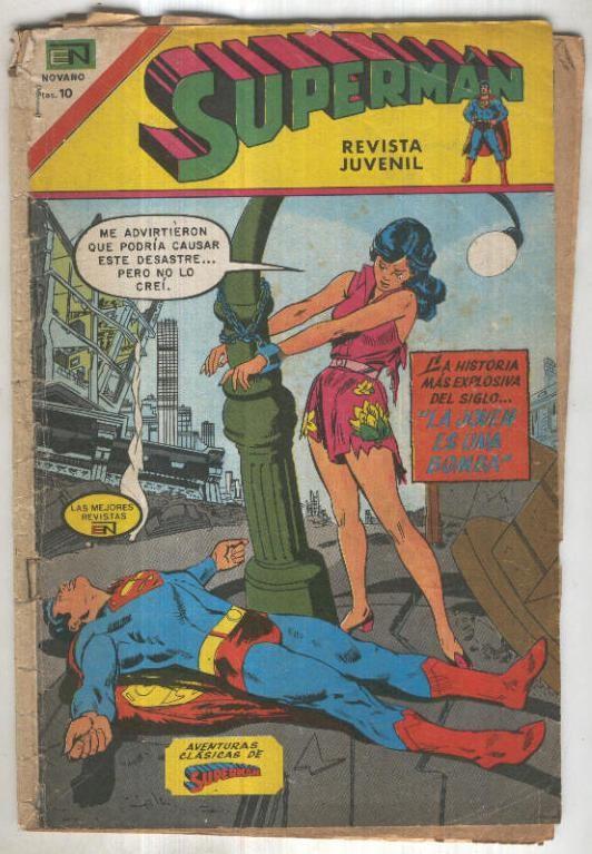 Superman numero 993 (mal estado con roto en dos paginas finales)