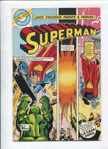 Comics Bruguera Superman numero 11 (numerado 1 en trasera)