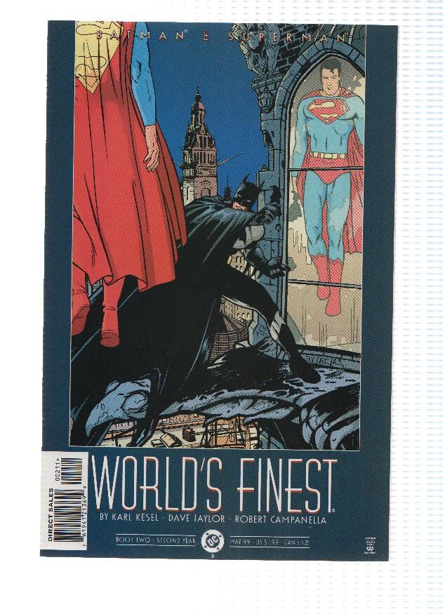 BATMAN AND SUPERMAN: WORLD,S FINEST, Volume 1 Numero 02: A Tale of Two Cities (DC Comics) 