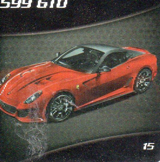 CROMO Coleccion Oficial de Tarjetas Lenticulares FERRARI. (Modelo: 250 GT Berlinetta Passo Corto - Numero: 3)