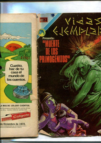Vidas ejemplares numero 384: Muerte de los primogenitos (huida de Egipto por Moises)