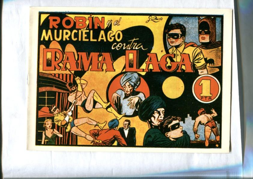 Facsimil: Robin y el Murcielago numero 02: Rama Larga (Batman visto por Julio Ribera) 
