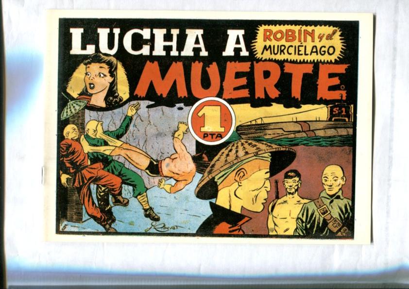 Facsimil: Robin y el Murcielago numero 05: Lucha a muerte (Batman visto por Julio Ribera) 