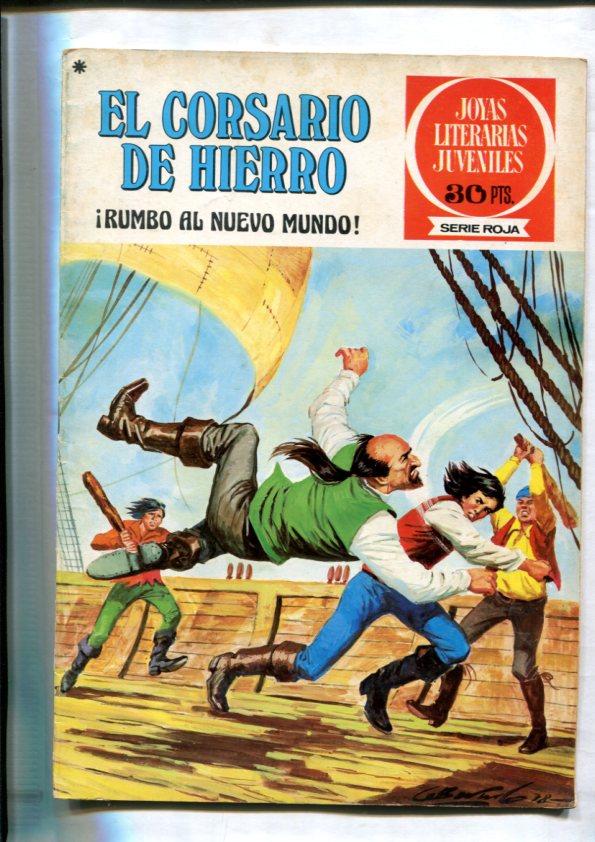 Joyas Literarias Juveniles serie Roja numero 28: El Corsario de Hierro: Rumbo al nuevo mundo