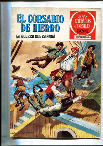 Joyas Literarias Juveniles serie Roja numero 29: El Corsario de Hierro: La guerra del canada