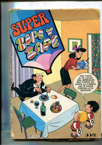 Super Zipi y Zape numero 049: Juanito Conejo (otra vez el gato Jeremias (Peroni, 9 paginas)