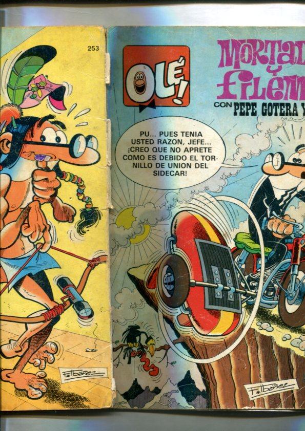 Coleccion Ole numero 253: Mortadelo y Filemon + Pepe Gotera y Otilio (primera edicion 1982)