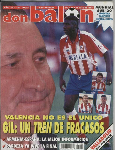 Don Balon numero 1020: poster central del Valladolid