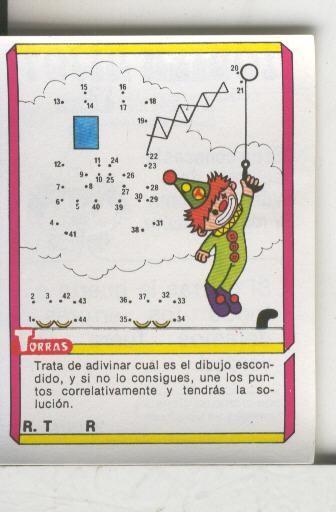 Cromo: Quien dijo, coleccion recreativa de chocolates Torras numero 47