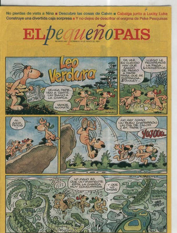 El Pequeño Pais numero 807: Lucky Luke