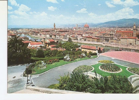 Postal 029212 : Firenze, panorama dal Piazzale Michelangelo