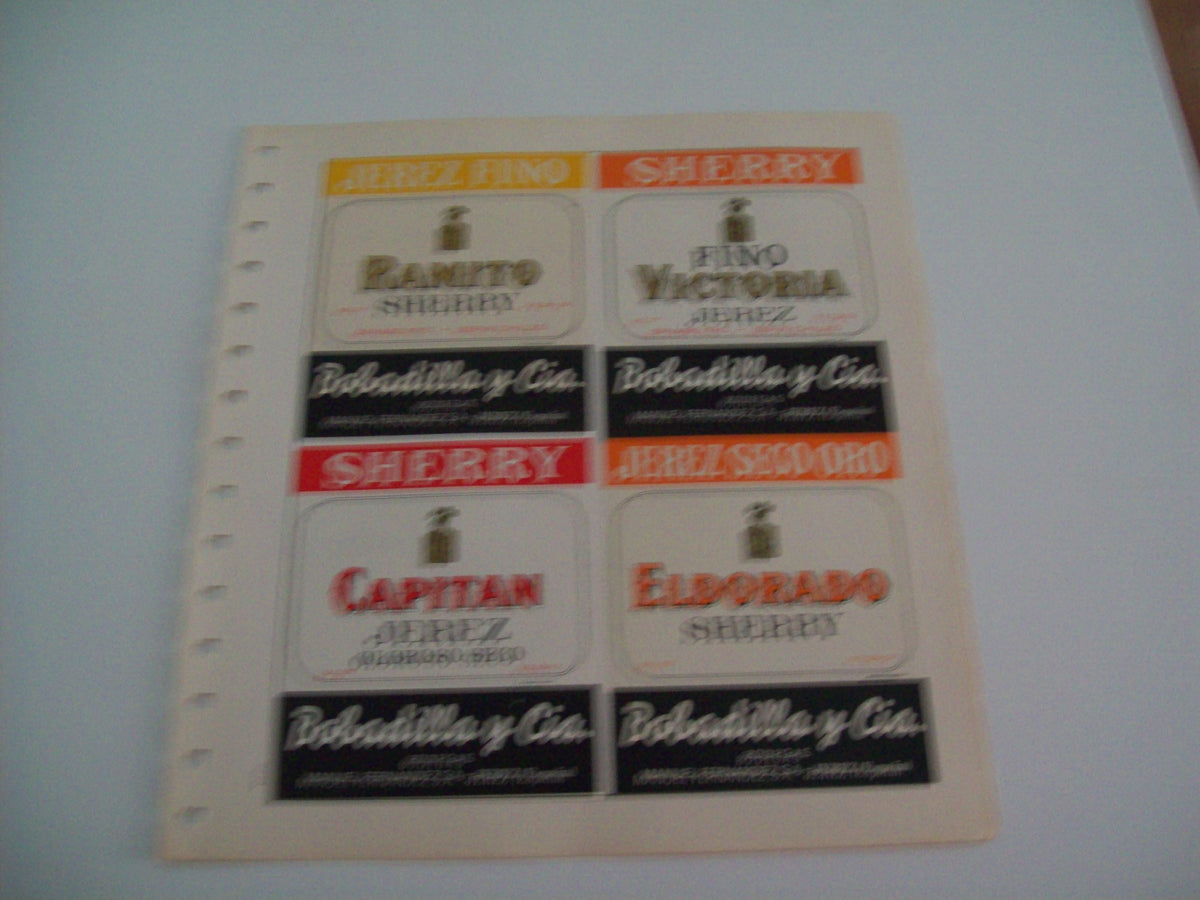 ETIQUETA LICOR 2244: Sherry Bobadilla