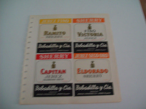 ETIQUETA LICOR 2244: Sherry Bobadilla