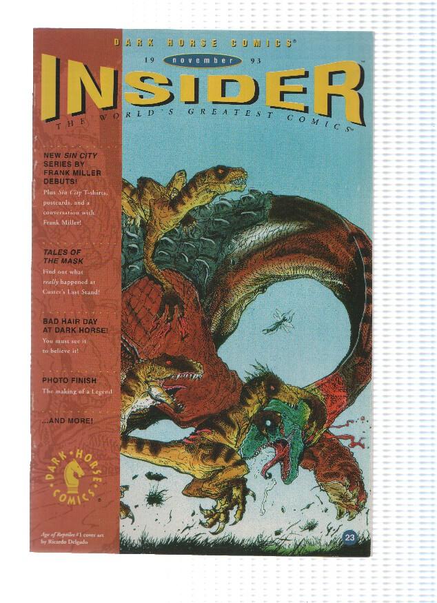 Revista: INSIDER (Dark Horse Comics), Volume 02: Numero 23