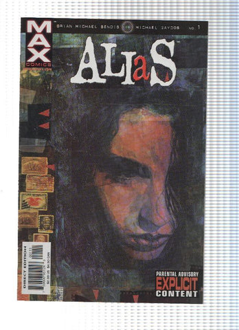 ALIAS , Volume 1, Numero 01: 1st Jessica Jones (MAX COMICS) 