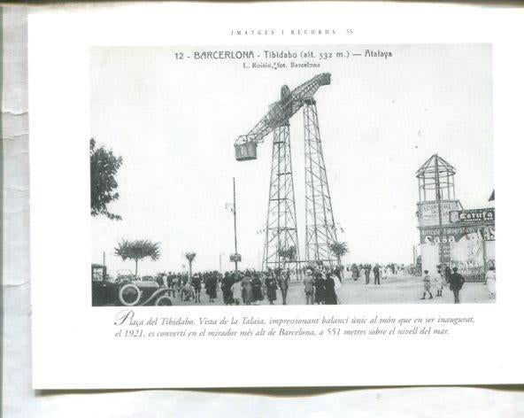 El Tibidabo de Barcelona: imagtes i records, paginadas 55 y 56