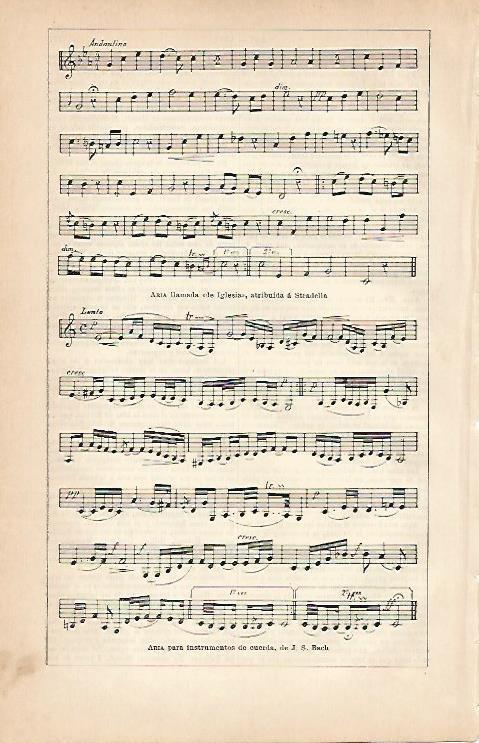 LAMINA ESPASA 5574: Aria para instrumentos de cuerda de Bach