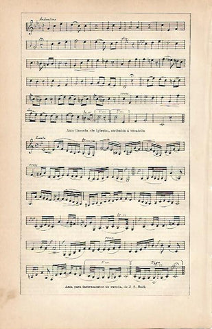 LAMINA ESPASA 5574: Aria para instrumentos de cuerda de Bach