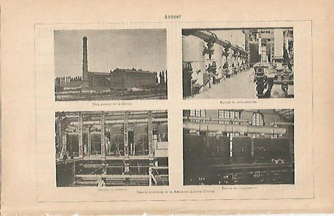 LAMINA ESPASA 7194: Fabrica de azucar