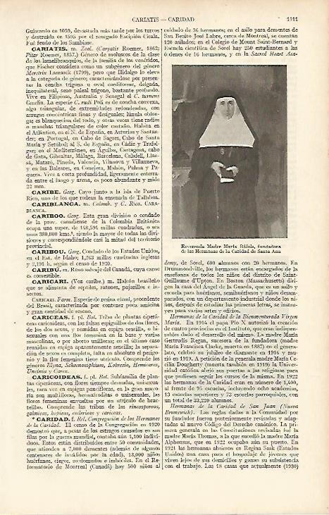 LAMINA ESPASA 8271: Reverenda Madre Maria Rafols