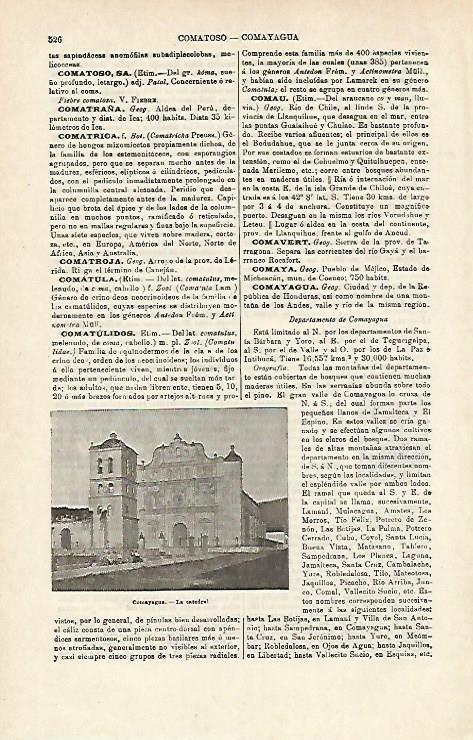 LAMINA ESPASA 14555: Catedral de Comayagua Honduras
