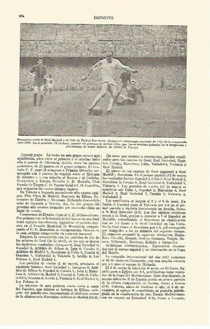 LAMINA ESPASA 14872: Encuentro entre Real Madrid y Barcelona en 1956-1957