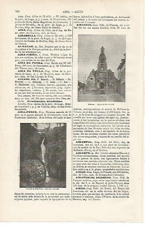 LAMINA ESPASA 15476: Iglesia de Airaines Francia