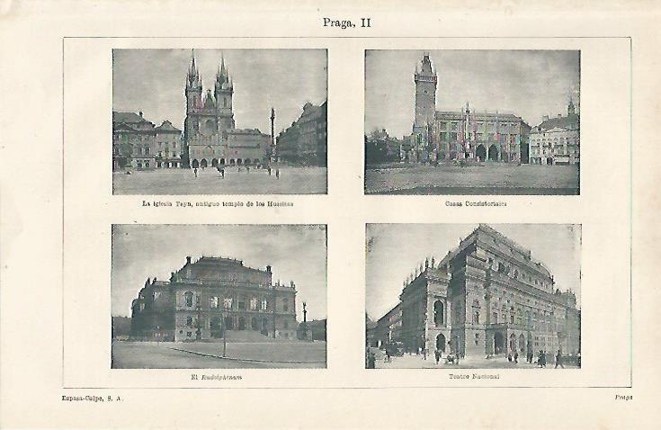 LAMINA ESPASA 17299: Praga